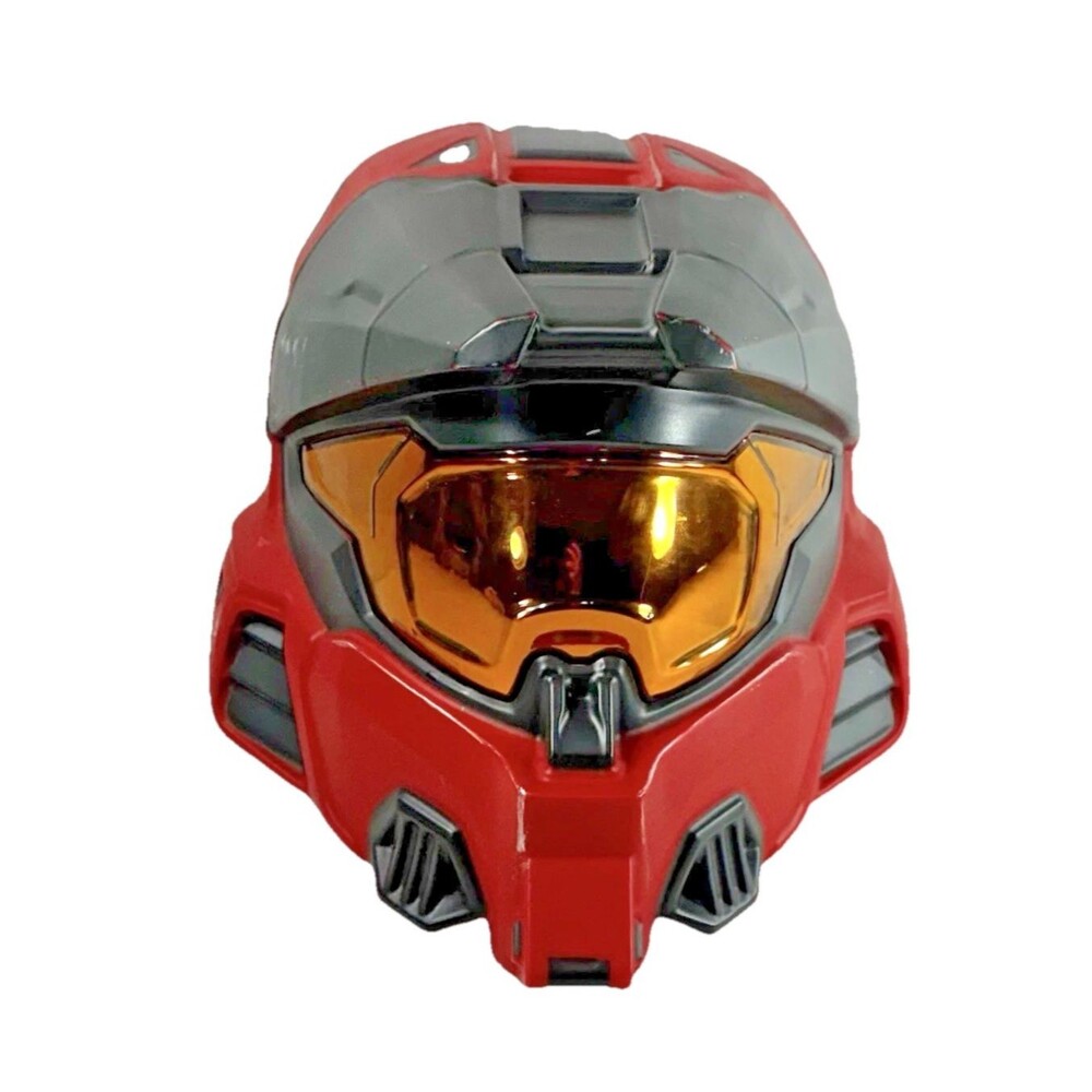 Halo Master Chief Red Helmet Mask 2020 Disguise Halloween Costume Microsoft